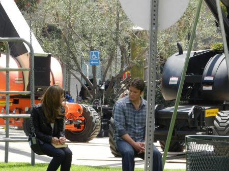 © [url=http://sleuthdog100.tumblr.com]sleuthdog100[/url]
Palavras chave: Castle;bastidores;bts;4ª temporada;season 4