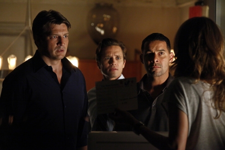 Palavras chave: CASTLE;STILLS;PROMOCIONAIS;5ª TEMPORADA;AFTER THE STORM;5.01;5X01;KATE BECKETT;RICHARD CASTLE;KEVIN RYAN;JAVIER ESPOSITO