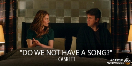 [url=https://twitter.com/Castle_ABC/status/435610875719090176]@Castle_ABC[/url]: Sugira uma música para Castle & Beckett! #Caskett
Palavras chave: Castle;Twitter;2014;6x15;s06e15;Smells Like Teen Spirit