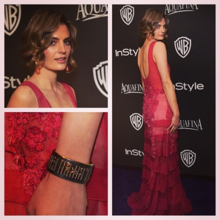 [url=http://instagram.com/p/xw2S66Cqw5]@nicolechavezstyle[/url]: #StanaKatic linda de @albertaferretti @neillanejewelry #GloboDeOuro #2015
