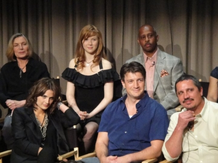 © [url=http://http://thetvwatchtower.wordpress.com]The TV Watch Tower[/url]
Palavras chave: PaleyFest;An Evening With Castle;Paley Center;2010;eventos;painel;Nathan Fillion;Susan Sullivan;Molly Quinn;Reuben Santiago-Hudson;Rob Bowman