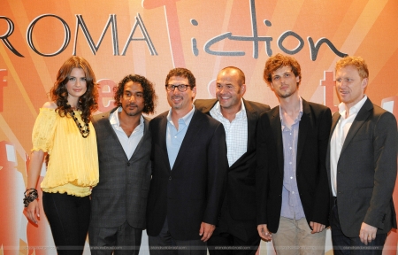 Palavras chave: Roma Fiction Fest;day 1;Matthew Gray Gubler;Kevin McKidd;Naveen Andrews;2010;Rome