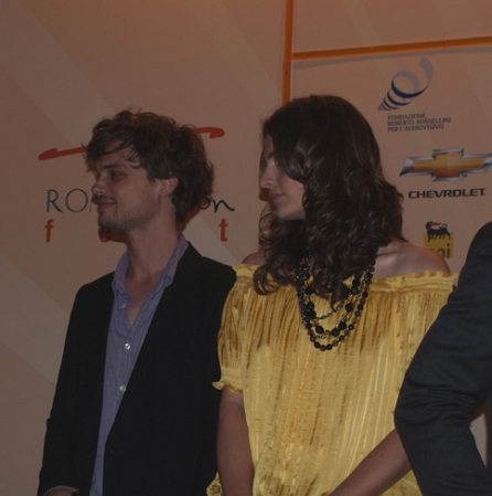 Palavras chave: Roma Fiction Fest;day 1;Matthew Gray Gubler;2010;Rome