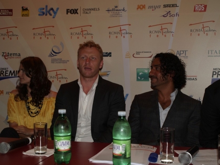 Palavras chave: Roma Fiction Fest;day 1;Kevin McKidd;Naveen Andrews;2010;Rome