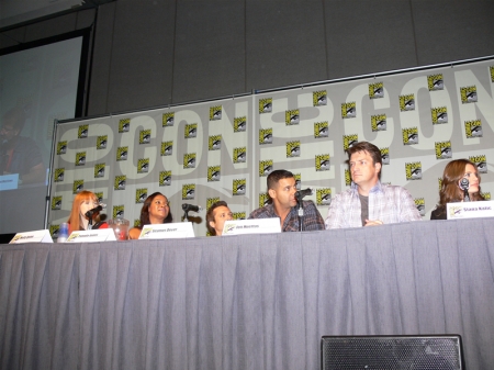 © [url=http://www.flickr.com/photos/bethll]Fannish[/url]
Palavras chave: ComicCon;Comic Con;painel;SDCC;Nathan Fillion;Jon Huertas;Seamus Dever;Tamala Jones;Molly Quinn