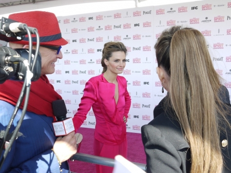 © [url=http://secretsoftheredcarpet.com/stana-katic-hot-in-hot-pink/]Secrets of the Red Carpet[/url]
