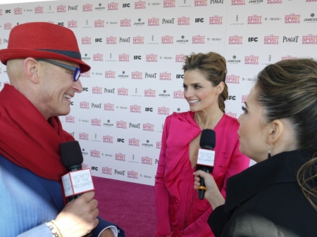 © [url=http://secretsoftheredcarpet.com/stana-katic-hot-in-hot-pink/]Secrets of the Red Carpet[/url]
