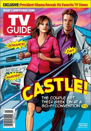 Palavras chave: revista;TV Guide;The Final Frontier;Castle;spoilers;2012;scan;5ª TEMPORADA