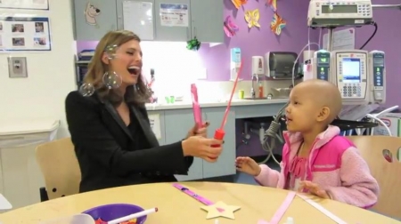 Palavras chave: cap;screencap;screen cap;2013;CHLA;visita;Children&#039;s Hospital Los Angeles;Children&#039;s Hospital LA;Stana Katic of ABC&#039;s Castle Blows Bubbles with Little Girl at Children&#039;s Hospital Los Angeles