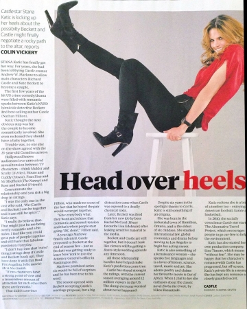 Palavras chave: TV Guide;Herald Sun;Sunday;Castle;scan;jornal;2013